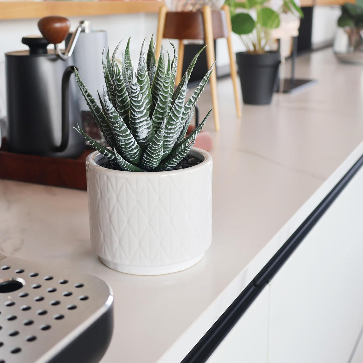 6.7'' High Artificial Succulents, Succulents Plants Artificial