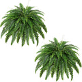 Dkaltm 45" Artificial Boston Fern (Set of 2), Outdoor Plants