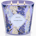 M&SENSE Lavender Citrus Scented Candle, Large 28.2oz Natural Soy Wax