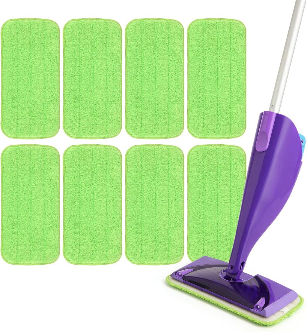 Reusable Mop Pads Refills for Swiffer WetJet, 8 Pack