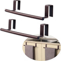 KES Over The Cabinet Towel Holder Fit 1" Thick, Kitchen Towel Holder, Brown