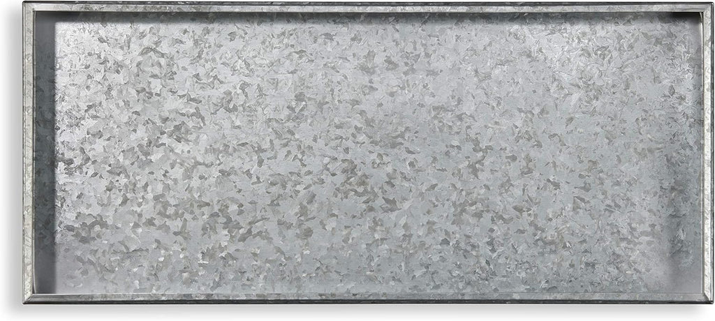 Good Directions Medium Boot Tray, 30-Inch Galvanized Gray Shoe Tray