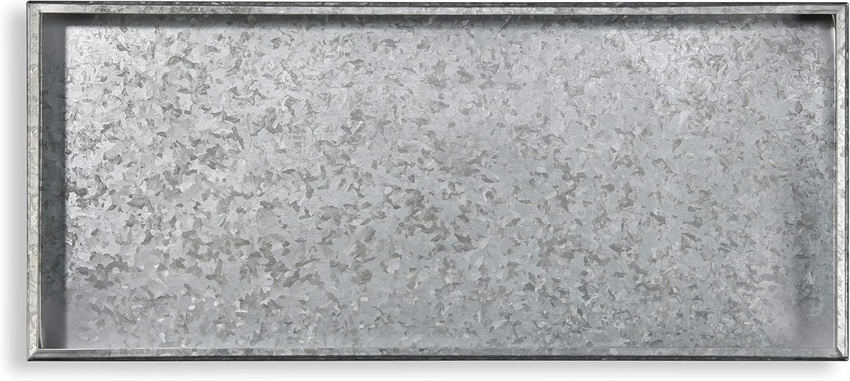 Good Directions Medium Boot Tray, 30-Inch Galvanized Gray Shoe Tray