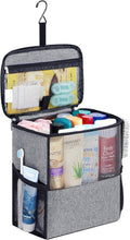 Lifewit Mesh Shower Caddy Bag, Hanging Shower Organizer, Large, Grey