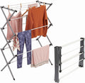 Honey-Can-Do 6-Tier Collapsible Clothes Drying Rack, 30", White