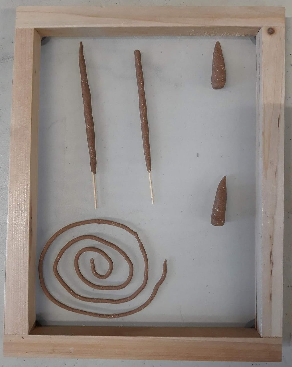 Joss Powder (Natural Incense Binder) and Incense Cone Mold