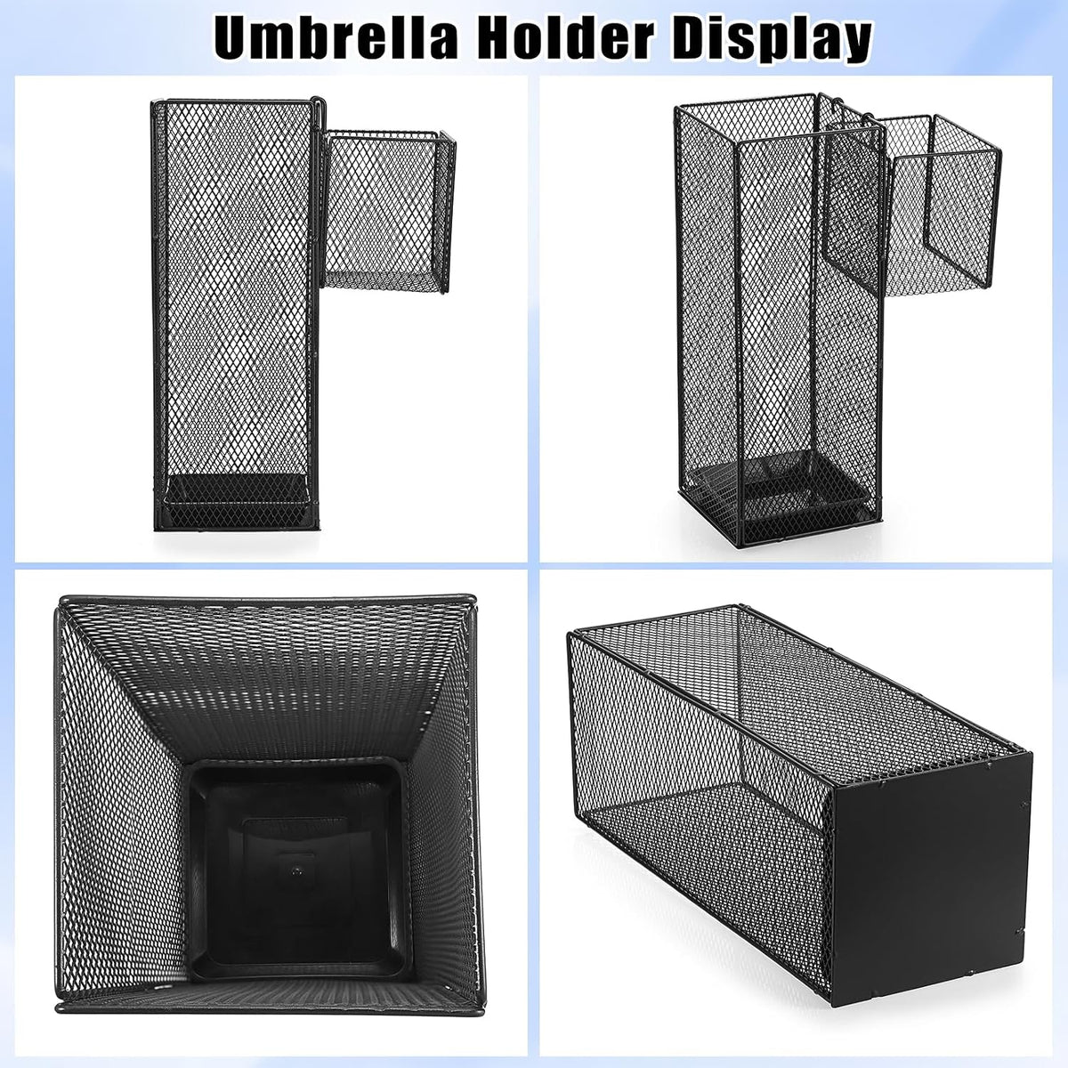 OwnMy Metal Umbrella Holder for Entryway Indoor Umbrella Stand for Entryway