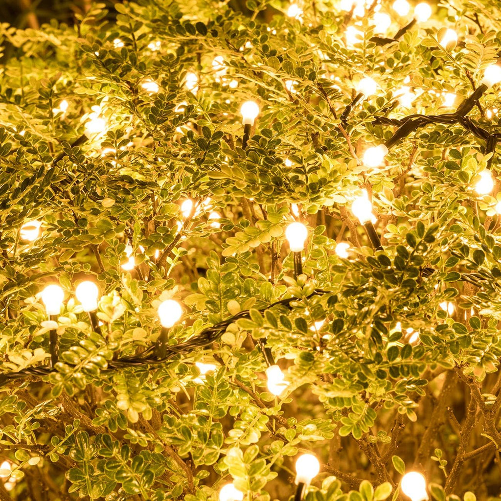 AWQ 500LED 49ft Christmas Cluster Lights Fairy String Light Xmas Tree Decor