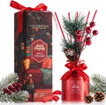 COCORRÍNA Christmas Reed Diffuser Set, Apple & Cinnamon, 4.06 fl oz