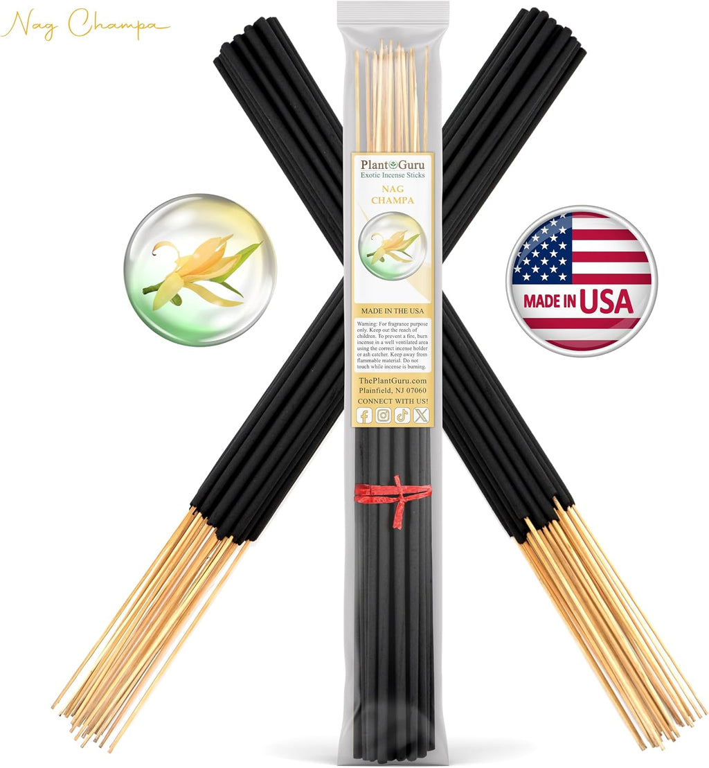 Top 5 Jumbo Incense Sticks 19 Inch Variety Set Bulk 150 Pack - 5 Bundles of 30 Sticks Per Bundle 19" - Dragons Blood, Frankincense and Myrrh, Lavender, Nag Champa, and Sandalwood.