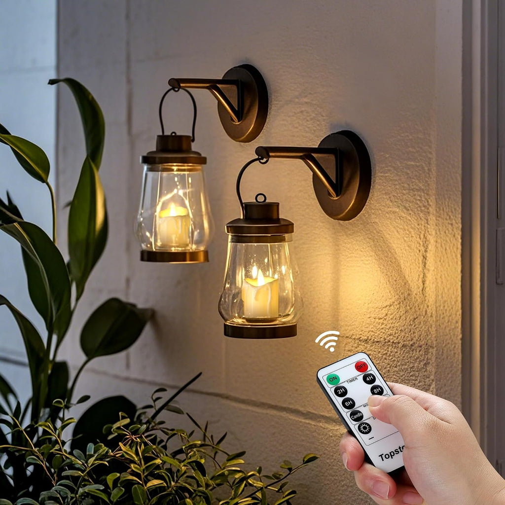 Topstone Flickering Flameless LED Tea Lights, Dimmable Battery Operated Fake Candles with Dual Remotes, Steady & Flicker Modes, 12 Pack Bulk for Christmas Halloween Holiday Decor