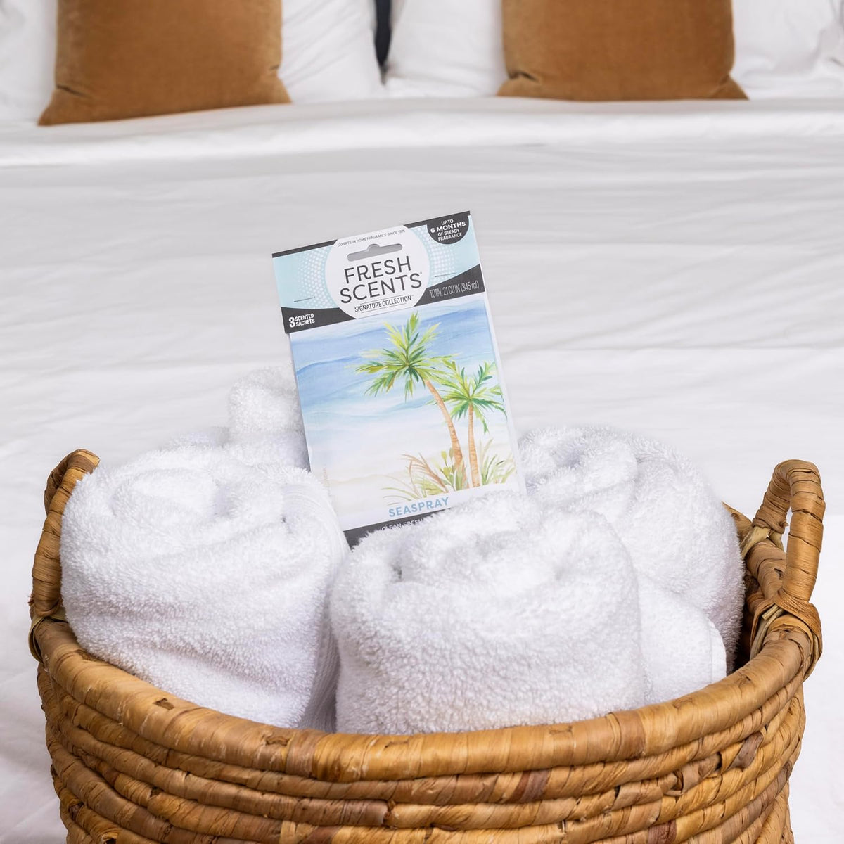 Fresh Scents Seaspray Scented Sachets 6 Pack