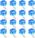 Onforu 16 Pack Blue Fairy Lights Battery Operated String Lights, 6.5ft 20 Mini LED Lights, IP67 Waterproof Twinkle Lights for Mason Jar Wedding Centerpiece Decor Christmas Bedroom