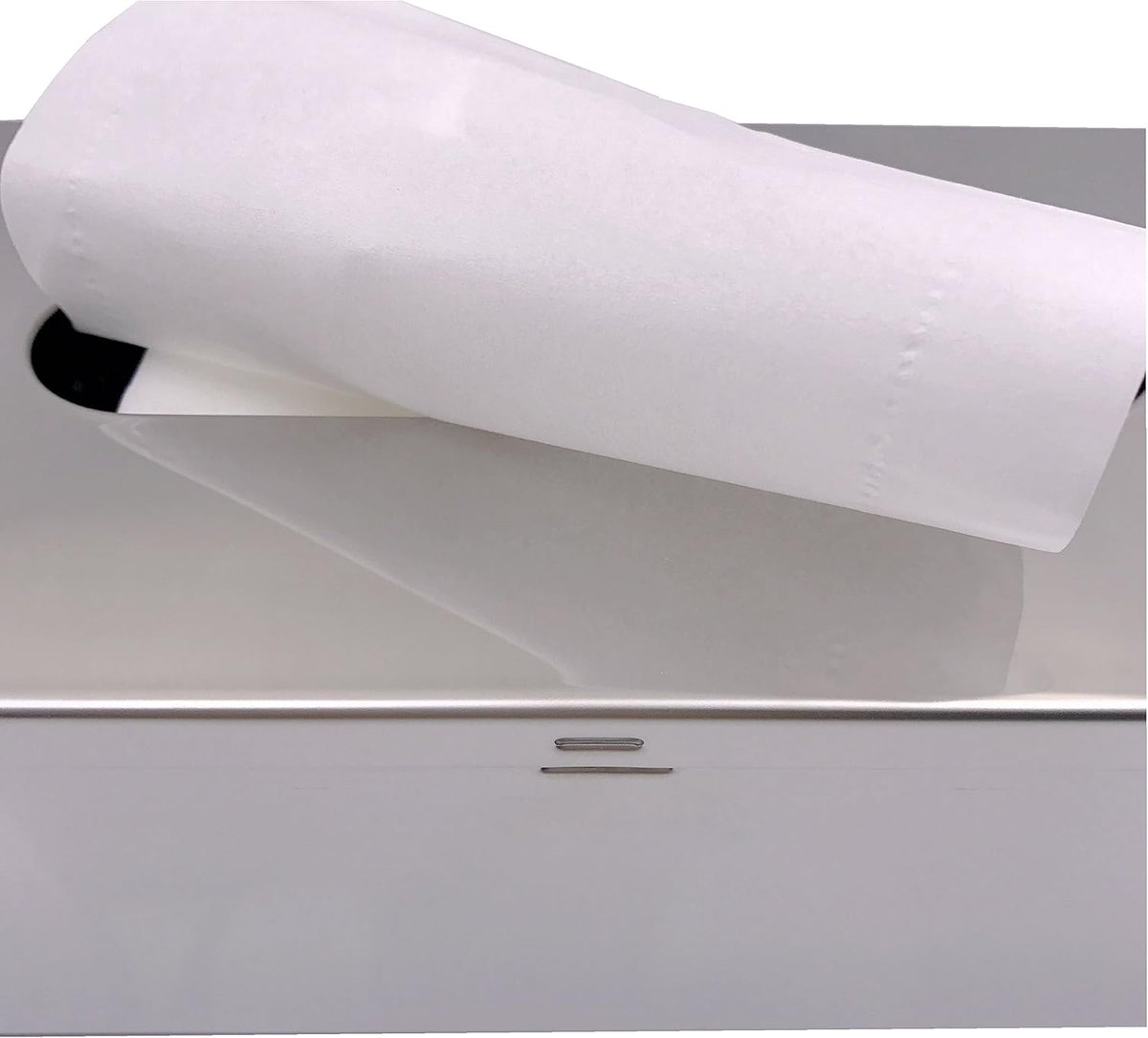M2cbridge Metal Facial Tissue Box Cover Holder Lay On Wall Mounted, Mirror Polishing 18/8 Stainless Steel (Rectangle)