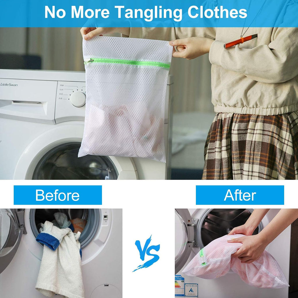 GOGOODA 6 PCS Mesh Laundry Bags, Delicates Washing Bags