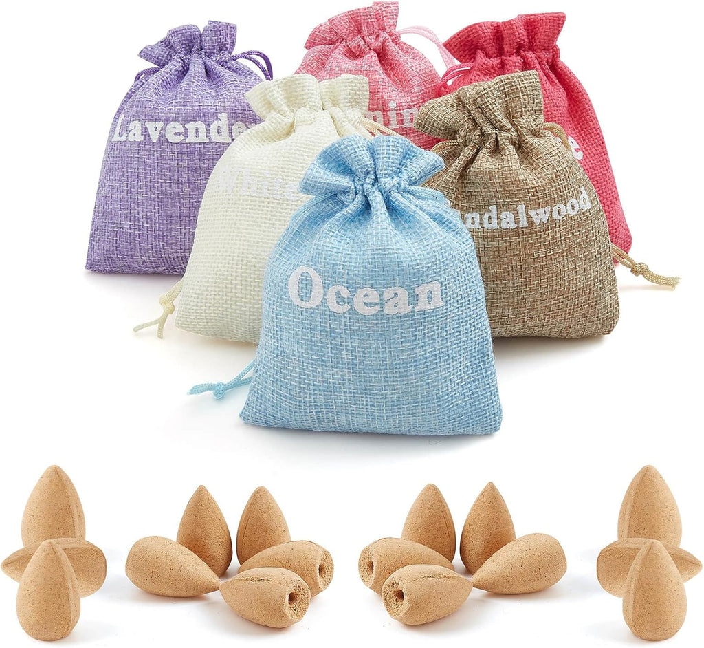 Backflow Incense Cones for Waterfall Aromatic Smoke Fountain Haze Falls