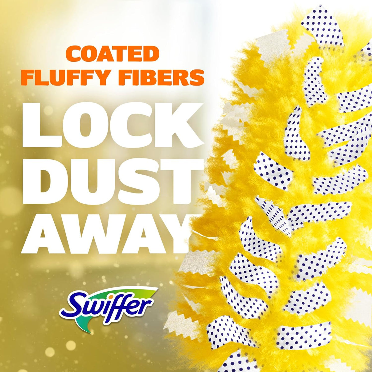 Swiffer Duster Kit with 3 ft Extendable Handle, Dusters for Cleaning, Set Includes 1 Extension Pole and 12 Heavy Duty Dusting Refills Dust Cleaner, Long Extended Wand for Ceiling Fans and Walls