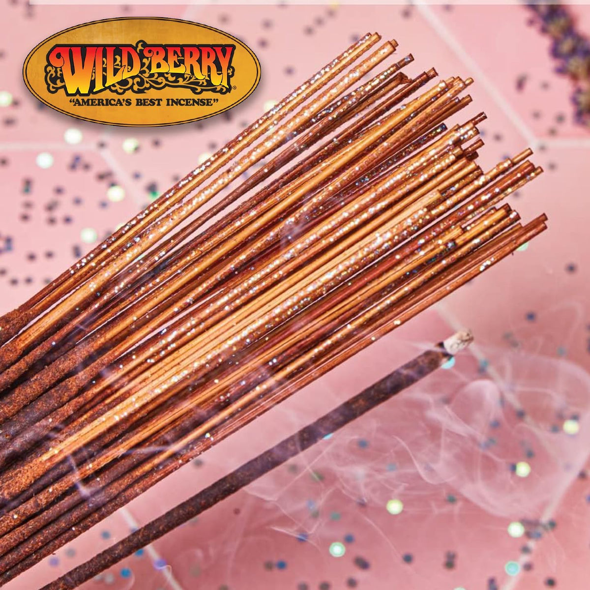 Wild Berry Fairy Dust 11-Inch Incense Sticks, Hand Dipped, 100 Count