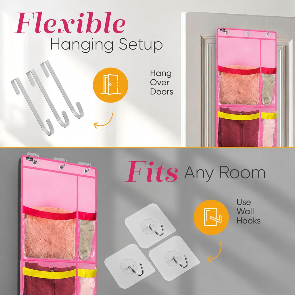 Handy Laundry Weekly Clothes Organizer for Kids, 10 Pocket 5-Shelf Closet