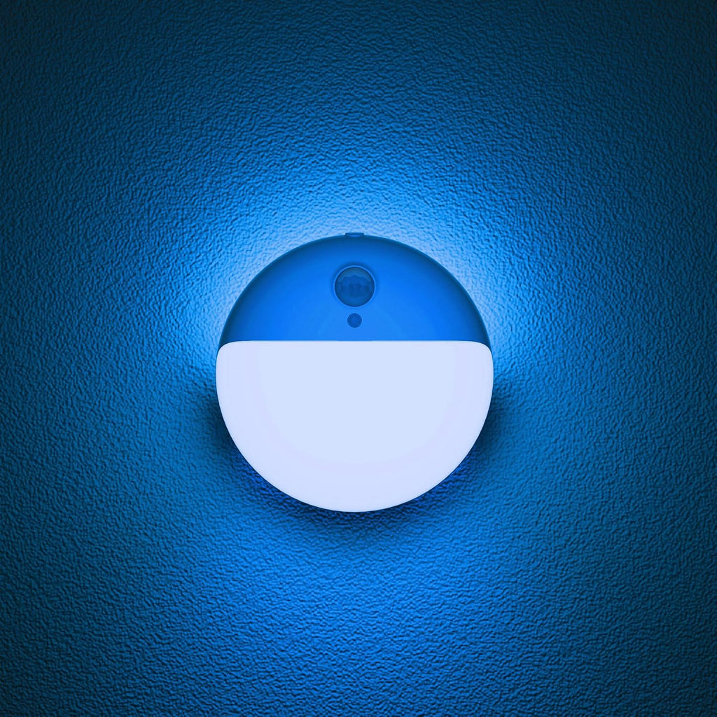 YUNLEX Toilet Night Light Motion Activated, Dim Light Battery Operated