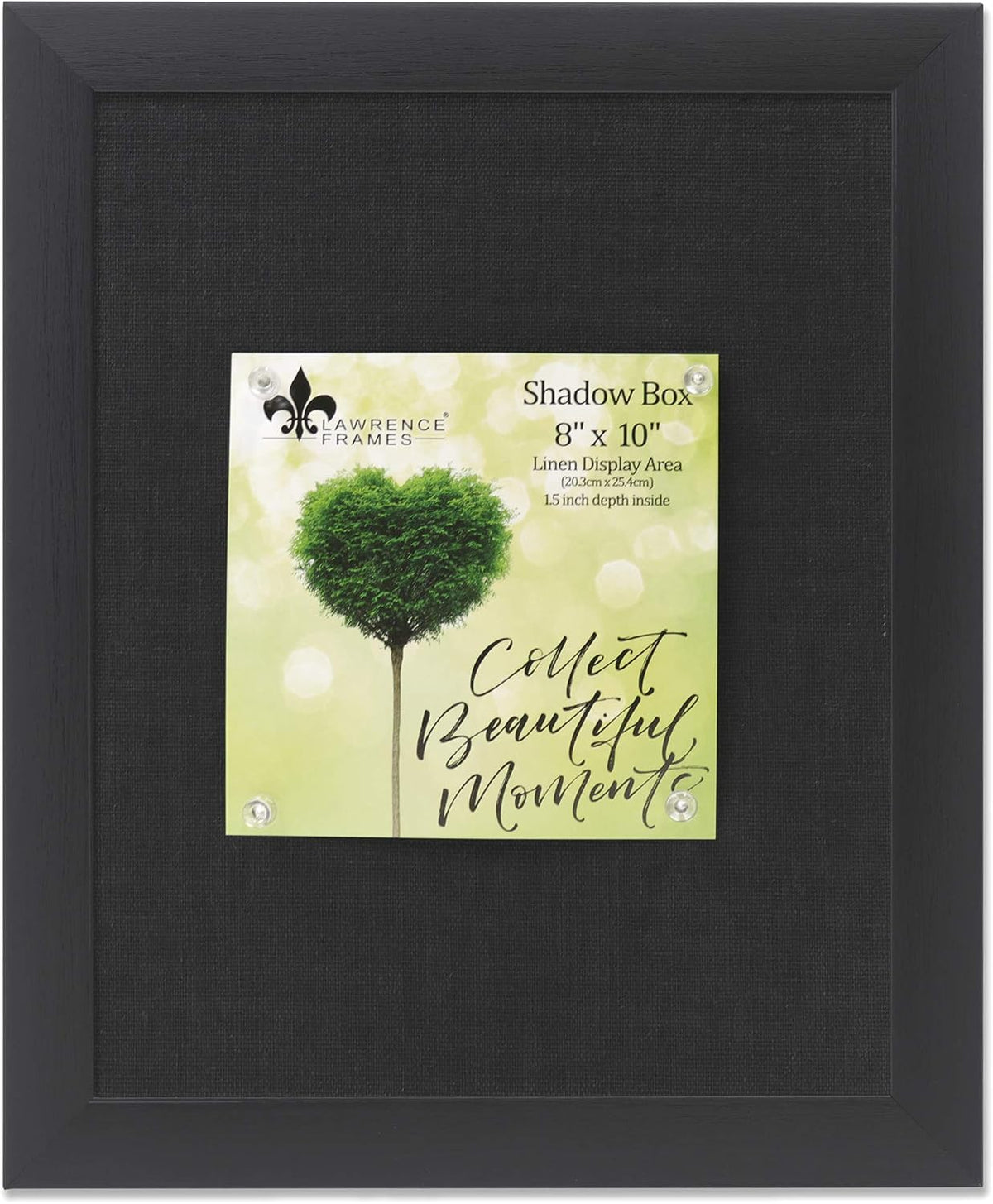Lawrence Frames 166080 Shadow Box Frame, 8x10