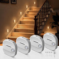 L LOHAS LED Motion Sensor Light Indoor, Rechargeable Night Lights 4-Pack