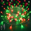 Ollny 100 LED Christmas Lights 33FT, Red & Green Connectable Fairy Lights