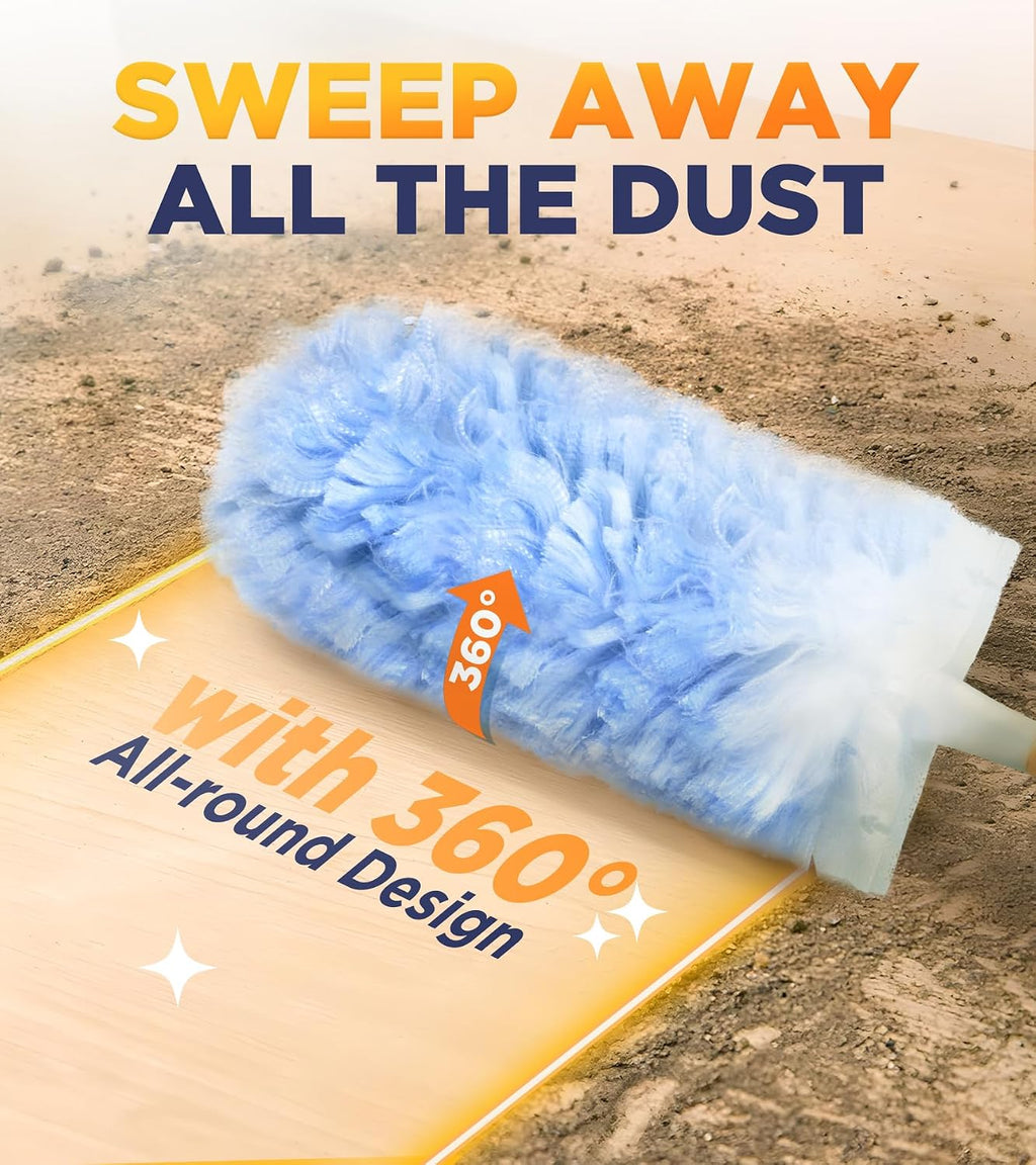 Heavy Duty Duster Refills Compatible with Swiffer Duster, 20 Count