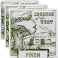 Incienso de Santa Fe - Piñon Natural Wood Incense Bricks Without Holder, 40 Count - Made in the USA (Pack of 3)
