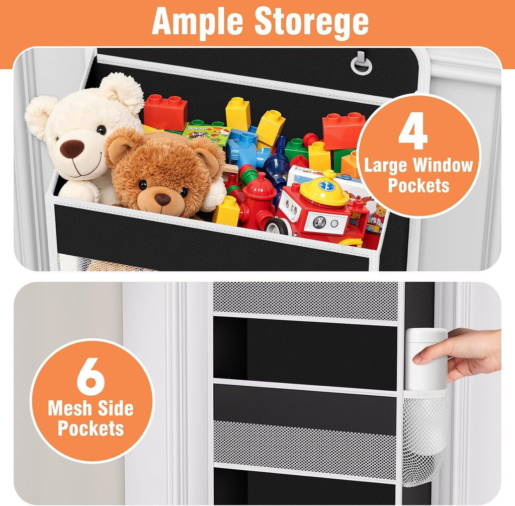 Over The Door Organizer Storage Large Capacity Hanging Bedroom Storage