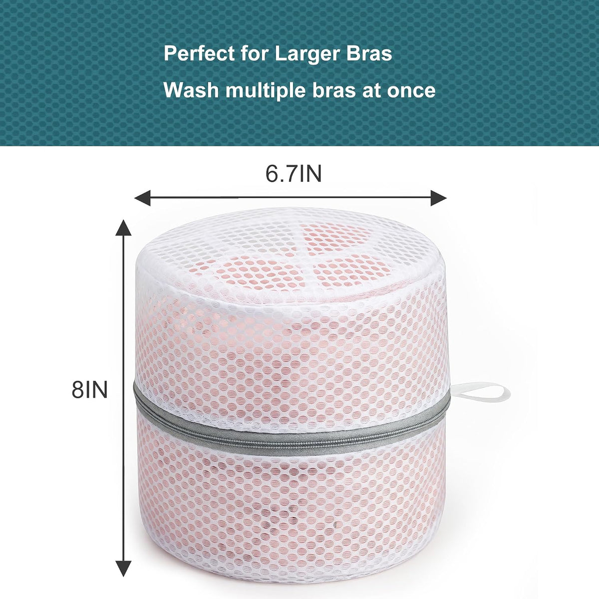 4 Pcs BilaliyMil Bra Washing Bags, Bra Laundry Bag for Delicates & Lingerie