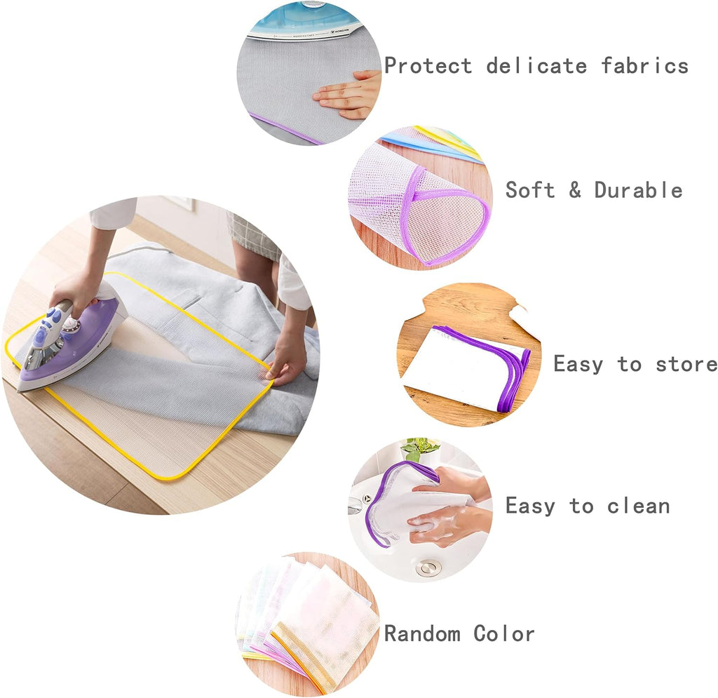 Large Ironing Mat with Mesh Pad, Foldable & Portable