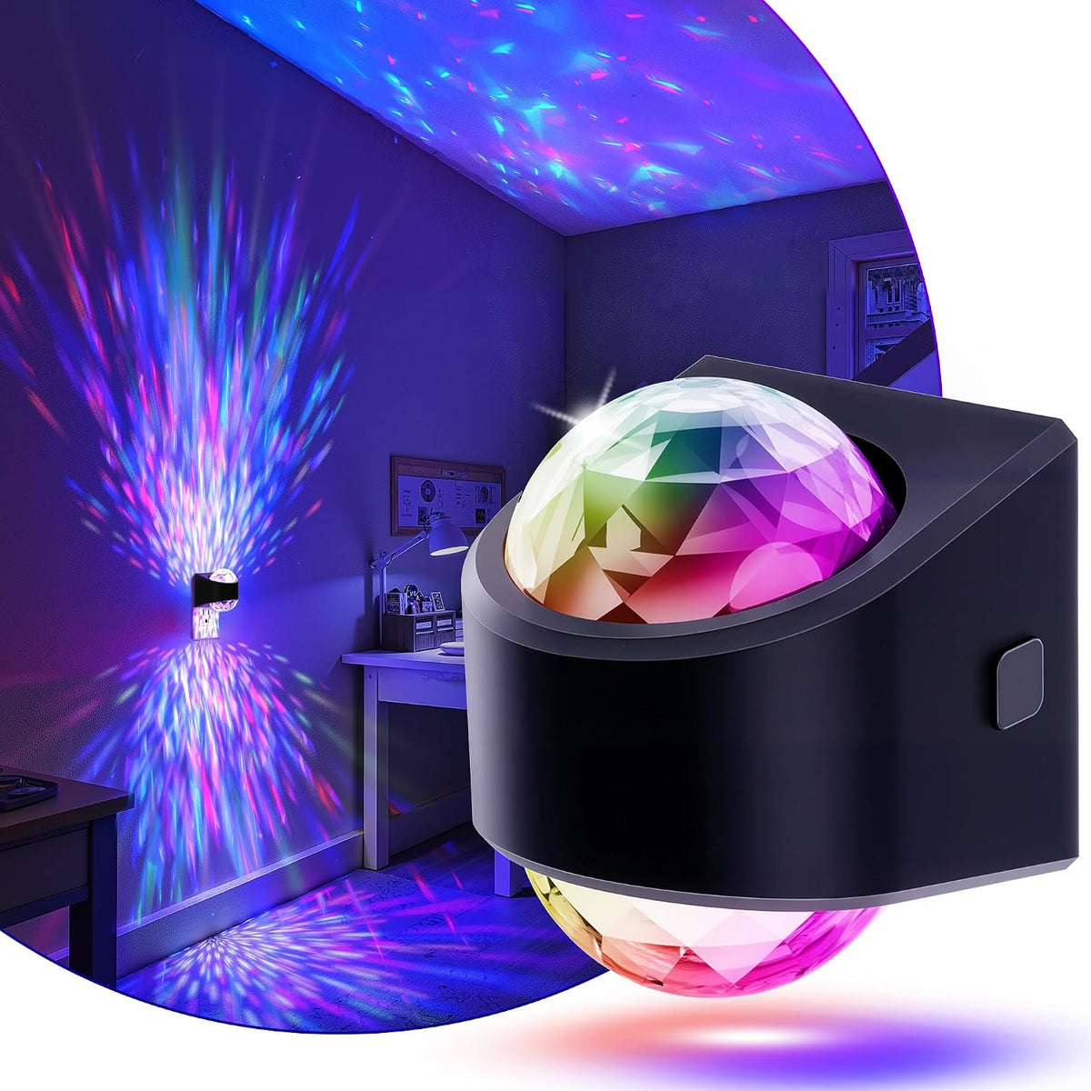 L LOHAS LED Night Light,Night Lights Plug into Wall,Projector Night Light