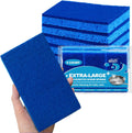 HOMEXCEL Extra Large Sponges Kitchen 6PK, Non-Scratch Sponge for Cleaning