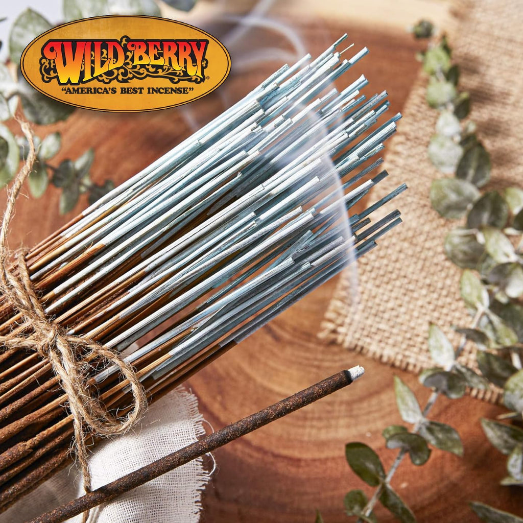Wild Berry Fresh Rain 11-Inch Incense Sticks, Hand Dipped, 100 Count