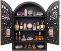 Crystal Display Shelf, Trinket Shelf, Gothic Decorative Wall Shelves