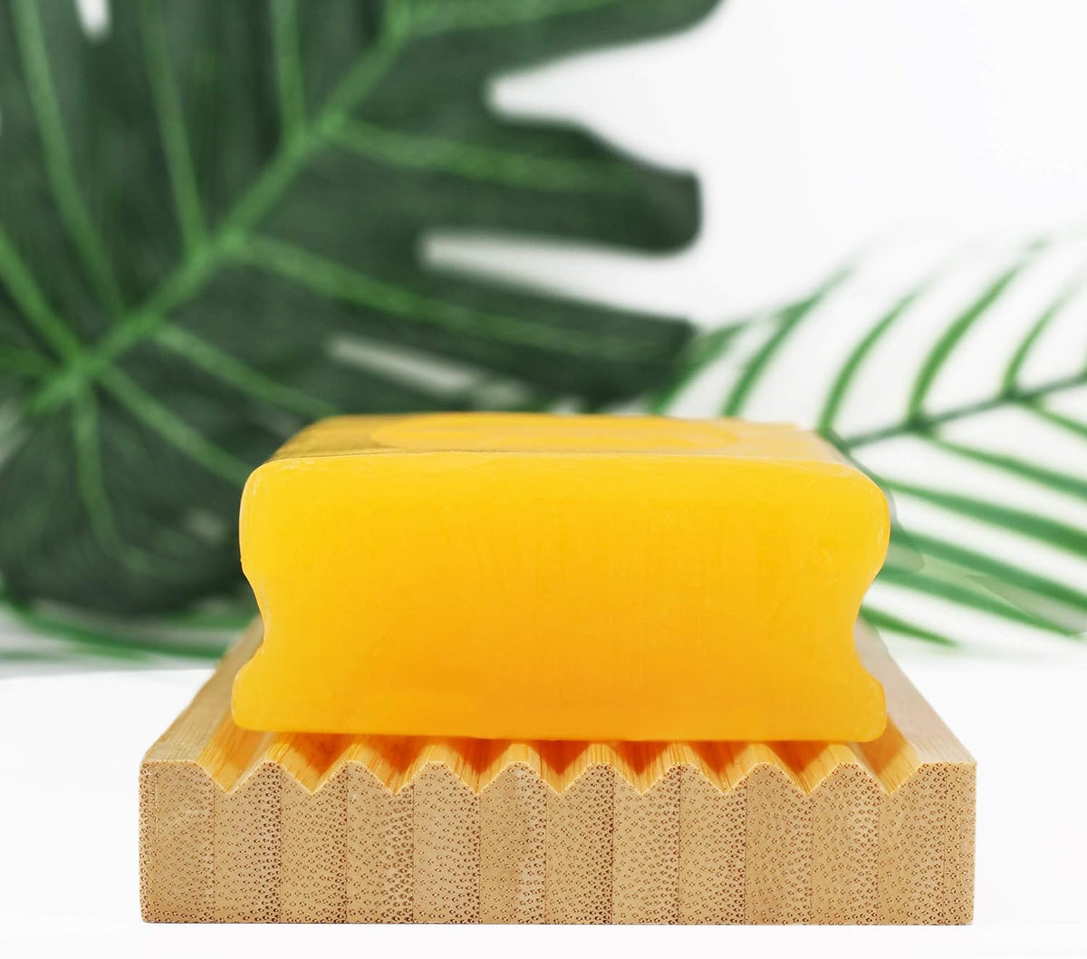Bamboo Soap Dish, Bar Soap Holder for Shower Bathroom, Kitchen, Wooden Tray for Soap