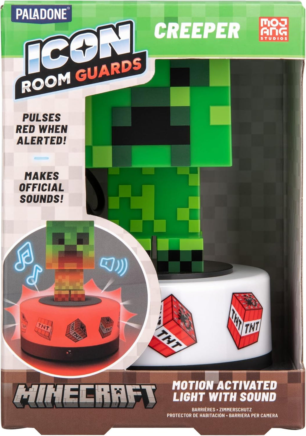 Minecraft Creeper Room Guard Light - Officially Licensed Minecraft Product