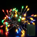 2 Pack Battery Operated String Lights - 9.8ft 30 LEDs Multicolor