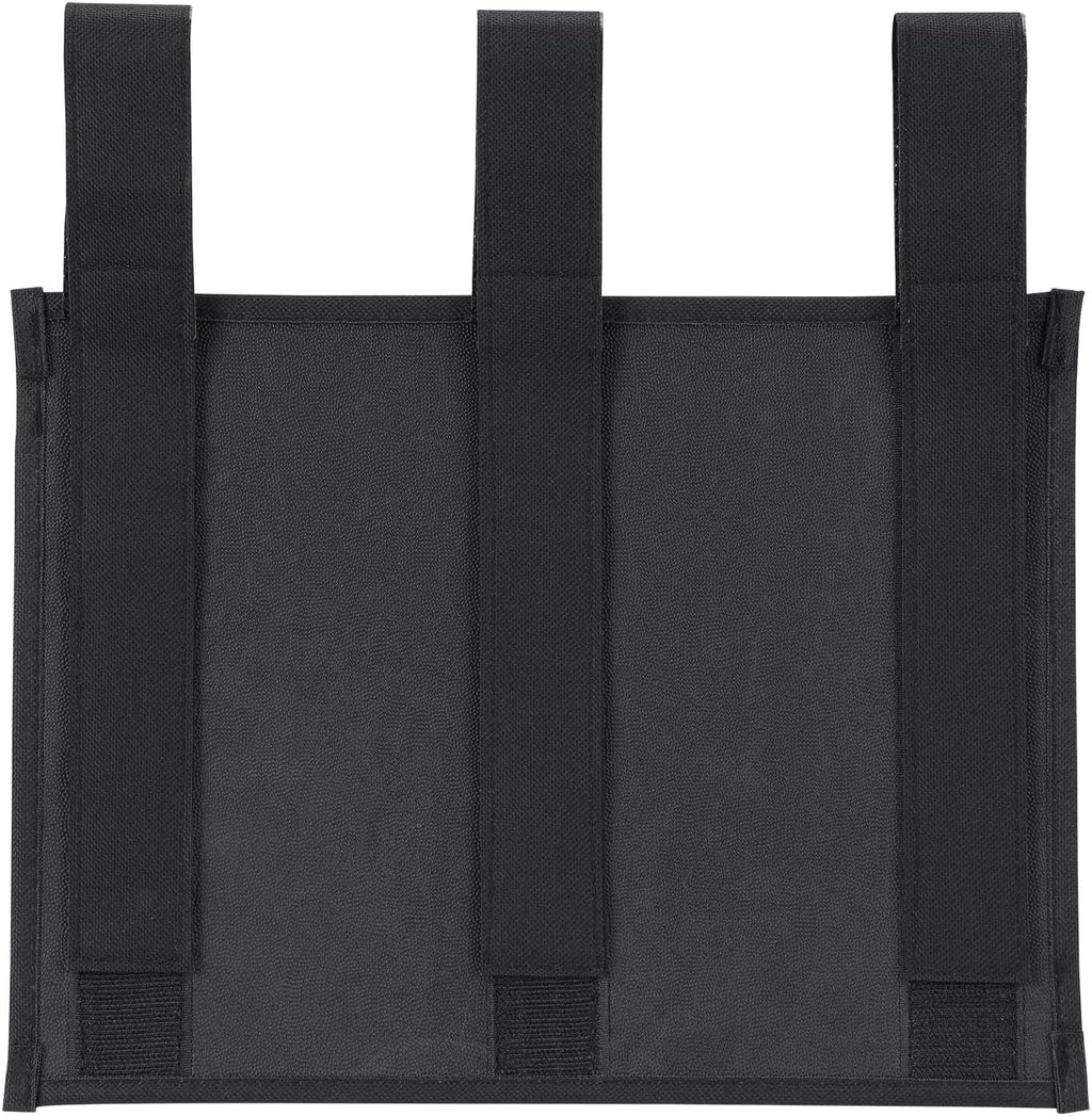 Hanging Bedside Caddy,Bedside Organizer Caddy for Bed Rails(Classic 4 Pockets-Black)
