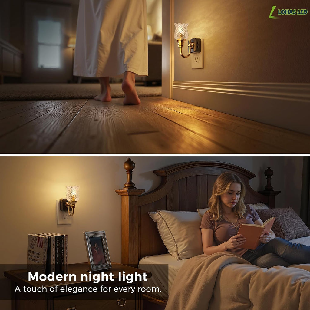 L LOHAS LED Night Light,Decor Night Lights Plug into Wall