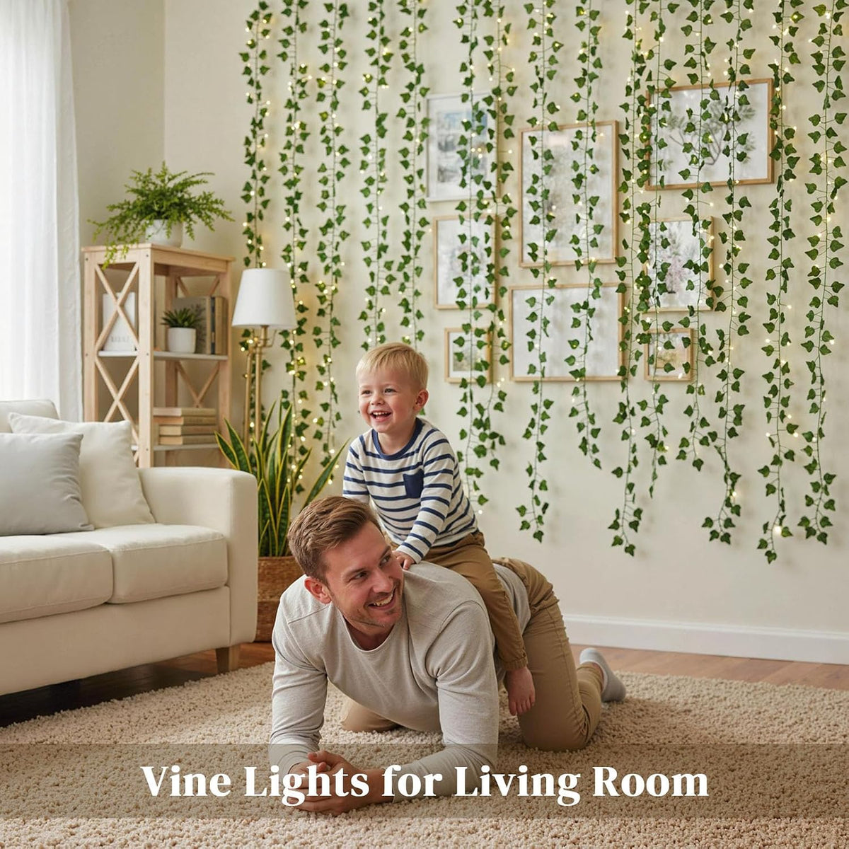 DomeStar Vine Lights, 300 LED Vines with Fairy Lights with Remote, Ambient