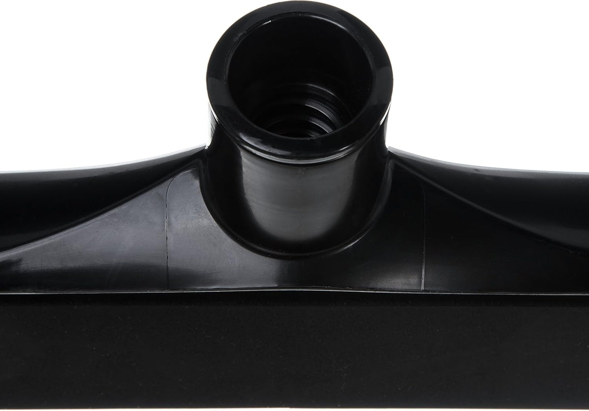 SPARTA 3656703 Plastic Floor Squeegee, Shower Squeegee, Heavy Duty Squeegee With Rubber Blade For Windows, Glass, Shower Doors, Floors, Windshields, 20 Inches, Black