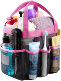 Lifewit Mesh Shower Caddy Portable, Dorm Room Essentials, 1 Pack, Pink