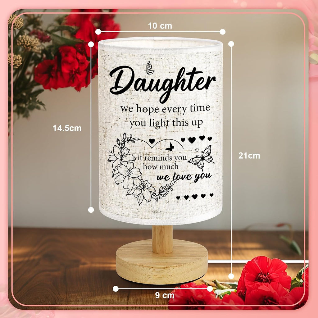 Linkax Christmas Birthday Gifts for Daughter from Mom Dad Night Light Lamp