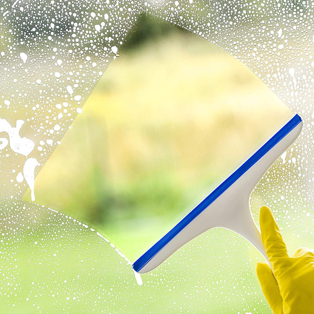 2 Pcs Shower Squeegee for Shower Glass Doors,Small Squeegee,Glass Wiper