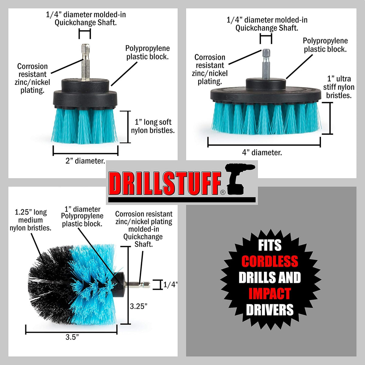 Aquatic Cleaning Supplies - Barnacle Removing Tool - Tank Cleaning Brushes