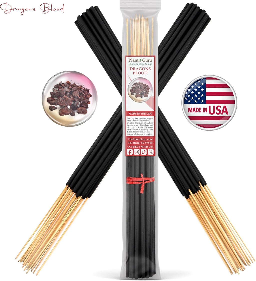 Top 5 Jumbo Incense Sticks 19 Inch Variety Set Bulk 150 Pack - 5 Bundles of 30 Sticks Per Bundle 19" - Dragons Blood, Frankincense and Myrrh, Lavender, Nag Champa, and Sandalwood.