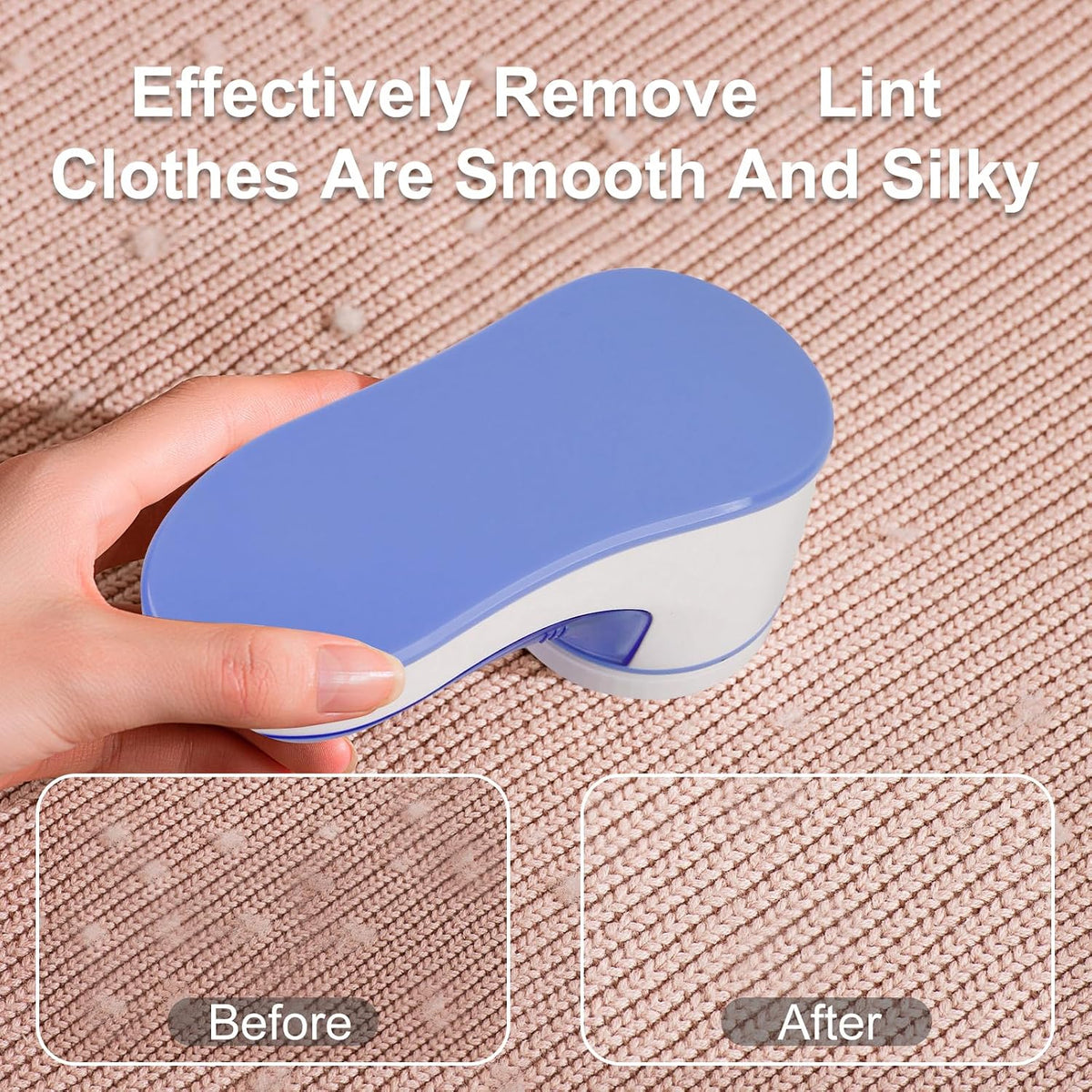Fabric Shaver, Lint Remover for Clothes Clothes Shaver Pill Remover, Electric Sweater Defuzzer, Sweater Shavers to Remove Pilling, Couch, Fuzz, Furniture (2 Replaceable Blades)