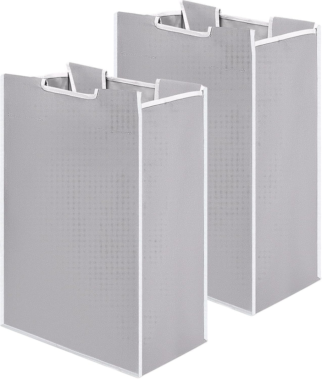 Bonuci 2 Pcs Laundry Sorter Replacement Bags, Gray